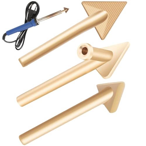 Fopytu Consejo De Hierro, 3 Pcs Soldador De Plástico Soldado De Hierro, Cabezal De Plástico para Soldador para Soldador De Plástico Herramientas De Reparación De Cabezales De Soldadura