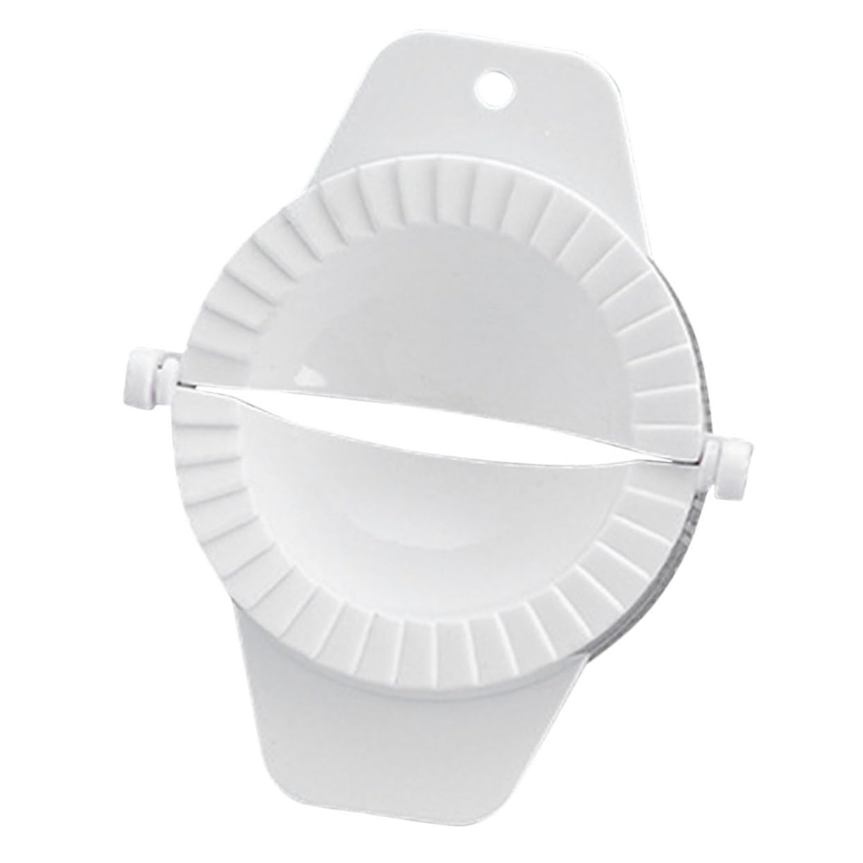 Cabilock Manual Dumpling Maker Reusable Dough Press Tool with Ergonomic Non Slip Handle for Easy Dumpling Wrappers Compact Design for Home Cooking and Housewarming