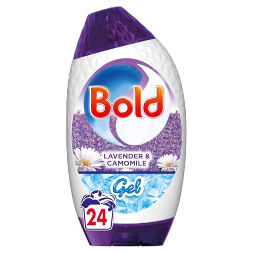 Bold Washing Liquid Gel 24 Washes, Lavander and Camomile, 840ml