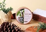 Jigott Natural Black Snail Moisture Soothing Gel 300ml/10.56 fl.oz - Artificial Coloring Fee, Benzophenone Free, Mineral Free, No Paraben (Black Snail)
