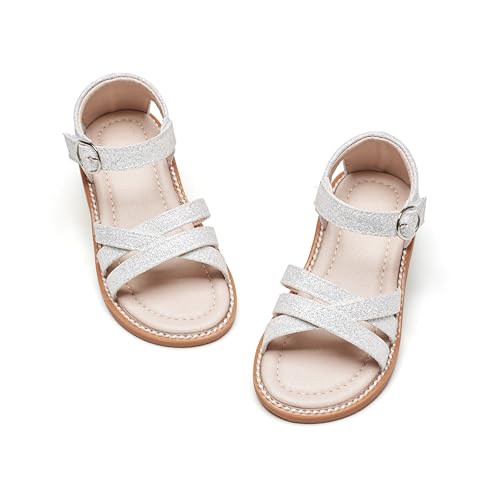 Image of Kiderence Toddler Girls Sandals Little Girls Kids Shoes Girls Sandals Toddler