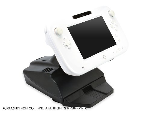 (未使用･未開封品)　WiiU GamePad用ハンドルアタッチメント『ドライビングスタンドU』 v1yptgt WiiU GamePad用ハンドルアタッチメント『ドライビングスタンドU