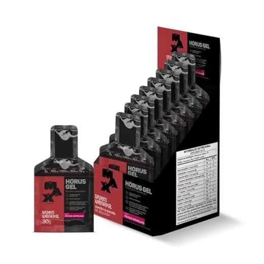 Hórus Gel Display (10 sachês 30g), Frutas Vermelhas