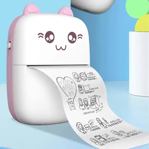Image of Inkless Bluetooth Wireless Label Maker Machine Printer Printing (B50 Printer)