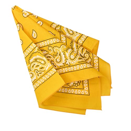 Image of Motique Accessories Extra Large Paisley Bandana 27x27 Inch