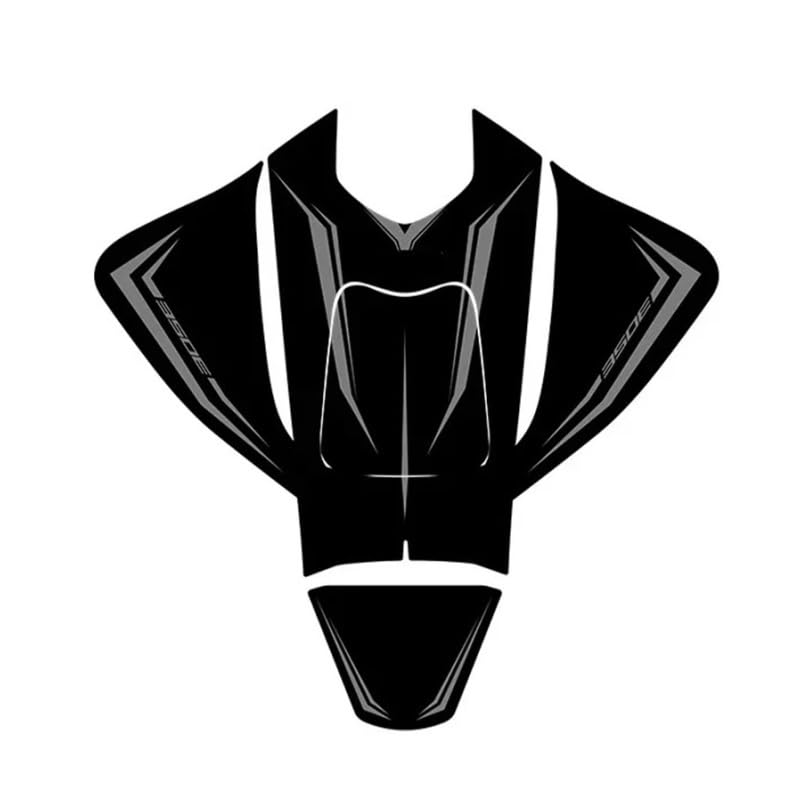 Éviter les rayures de réservoir moto avec ce coussinet en cuir autocollant givré 350E