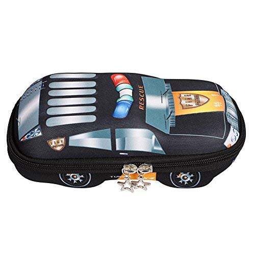 Estuche de lápices de algodón creativo de automóvil, estuche de almacenamiento escolar,...