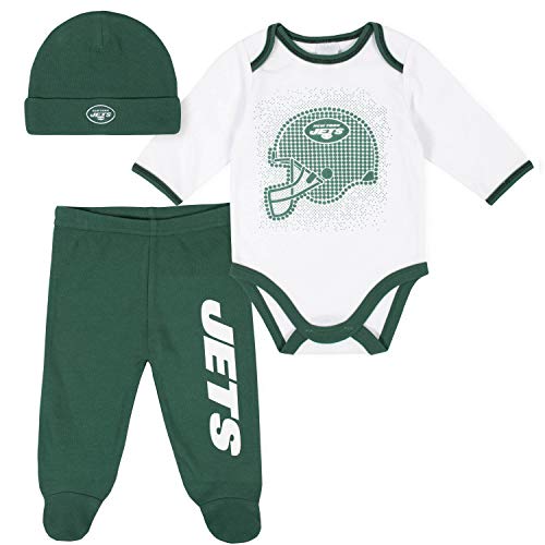 Image of Gerber Unisex Baby NFL Team Footed Pant and Bodysuit Gift Set