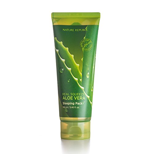Preisvergleich Produktbild Nature Republic Real Squeeze Aloe Vera Sleeping Pack, 160 Gram
