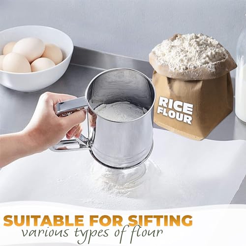 Liberhaus LSSFSX 5 Cup Flour Sifter For Baking thumb #5