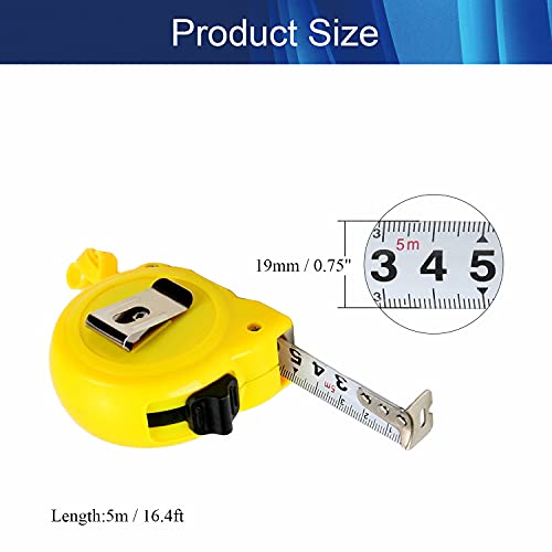 Cinta Métrica 5 m Largo 19 mm Ancho Cuerpo Plástico miniatura 2