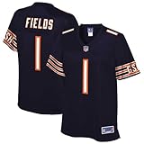 NFL PRO LINE Women's Justin Fields Navy Chicago Bears...