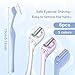 HJZHII 6 Pcs Eyebrow Razor for Women, Mini Eyebrow Razor Trimmer Small Face Razors Lip Hair Remover with Precision Cover Face Razors Eyebrows Shaver Shaving Removal Tool for Women Makeup FaceCare Tool