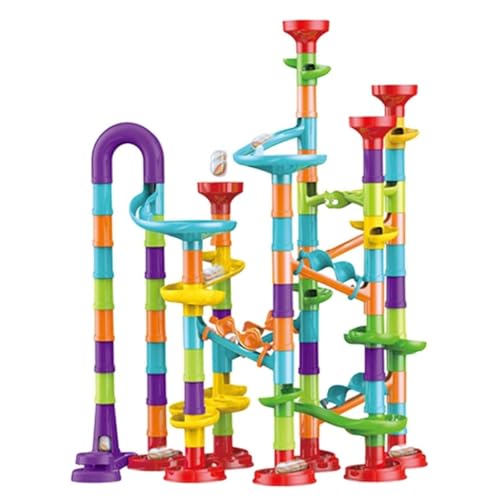 Juego de Laberinto de Canicas para Niños | 113 Piezas | Carreras y Construcción Creativa | Ideal para Desarrollo Cognitivo y Recomendado para...
