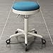 Generic Tabouret de Esthetique Professionnel sur roulettes,Tabouret Roulant Pivotant à 360°,Tabouret et Chaise Réglable en Hauteur pour Roulette Atelier Bureau Coiffeur