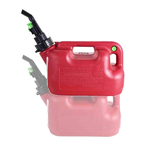 Fuelworx Made In The USA Red CARB Compliant, Stackable, & Easy Pour Gas Fuel Can (1.5 Gallon) Cover