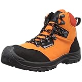 ハスクバーナ・ゼノア ガーデンブーツテクニカル サイズ42 安全ブーツ 597659542 オレンジ/グレー