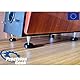 Precisiongeek Lautsprecher-Spikes, schwarzes Aluminium, 20 mm Durchmesser, abgeschrägte Form, für HiFi-Ständer, Lautsprecher, Soundbar, 8 Stück