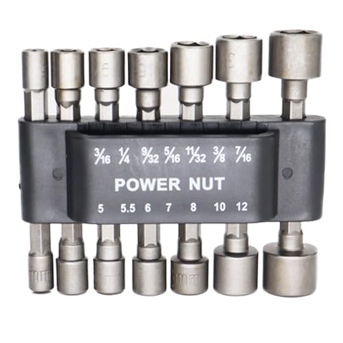 LEXIVON Master HEX Bit Socket Set Review 14 Power Nut Driver Drill Bit 14-Piece Set, 1/4" Hex Drive,