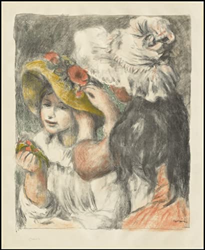 Tableau Épingler le chapeau Renoir idéal pour grand mur salon chic