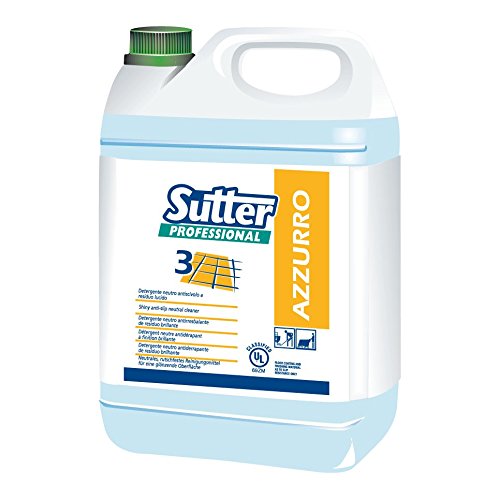 DETERGENTE NEUTRO PAVIMENTI ANTISCIVOLO AZZURRO, 5 KG