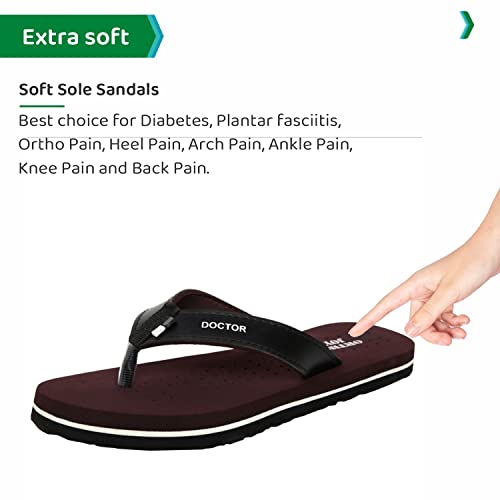 Image of ORTHO JOY Extra soft women's orthopaedic comfort fit slippers for women's daily use