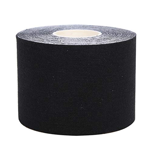 Clasken Bande de Muscle de Sport, Bande de Muscle Respirante avec la Force de Traction pour Le soulagement de la Douleur pour Le Patient(Black) Cover