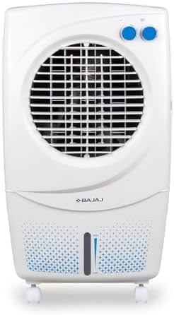 Bajaj PX 97 Torque New 36L Personal Air Cooler For Room|Honeycomb Cooling Pads|High-Speed |30Ft Powerful Air Throw|3-Speed Control|Portable Cooler-Home|3 Year Comprehensive Product Warranty|White