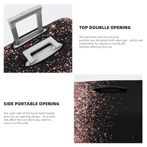 Travel Luggage Cover Protector - Rose Gold Glitter1 Washable Suitcase Covers For 18-32 Inch Luggage3