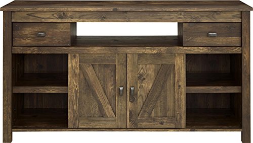 Ameriwood Home Farmington TV Stand for TVs up to 60" Wide, Rustic - Thumbnail 4