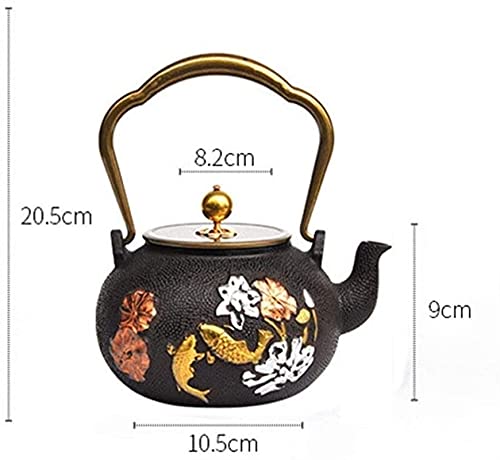 Teekannen-Zuhause-Retro-Gusseisen-Wasserkocher-12L-Gusseiserne-Innenwand-Wasserkocher-Tee-Set-Japanischen-Stil-altmodische-handgefertigte-Tee-Toepfe-XMJ
