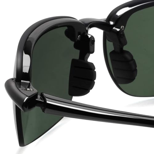 Image of JULI Sports Sunglasses for Men Women Tr90 Rimless Frame for Running Fishing Baseball Driving MJ8001