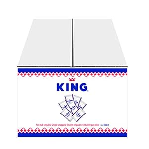King | Pepermuntjes | Single Wrapped | 500 stuks