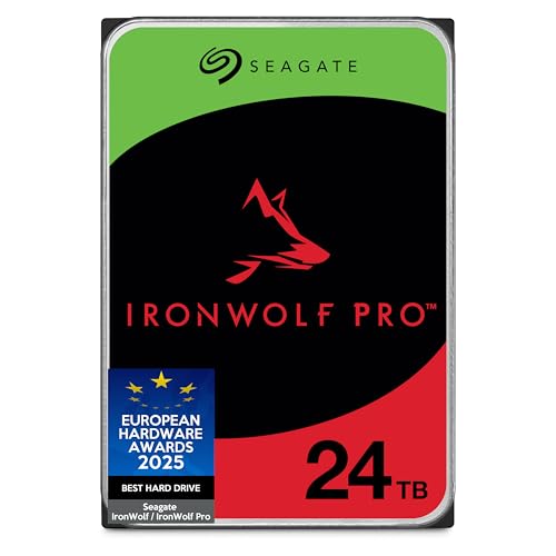 Seagate IronWolf Pro 24TB, NAS Interne Festplatte HDD...