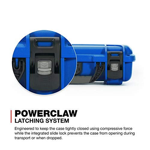 Nanuk 909 Waterproof Hard Case - Blue, 29.05 cm x 17.78 cm x 11.13 cm - Image 4