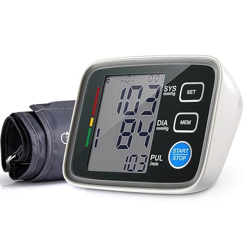 Vitaltrack Pro Blood Pressure Monitor 2026New Upgraded Version Upgraded Version Accurate Tracked at Home Large Backlit Display Dual Power Easy to Carry (Blood Pressure Monitor)