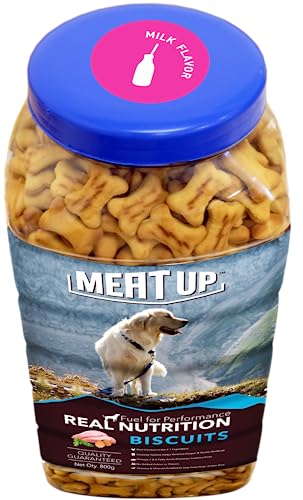 Meat-Up-Biscuit-for-Dog-Milk-and-Real-Chicken-Flavour-800-Gm-Total-16-Kg-Pack-All-Life-Stages