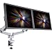 Produktbild SpeaKa Professional SP-1624800 Superflex 2fach Monitor-Tischhalterung 25,4 cm (10) - 68,6 cm (27) Höhenverstellbar, Nei