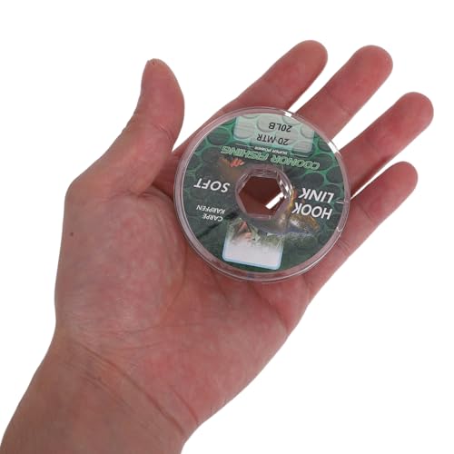 Foto von VORCOOL Hookline Angelschnur Geflochtene Tarnung Karpfen Haar Rigs Angeln Tack 20m (20 Pfund)