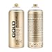 Produktbild Montana Cans 285790 Spray Dose Gold, Gld400, S9100, 400 ml, Shock white