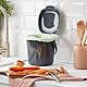 OXO Good Grips Leicht zu reinigender Komposteimer – Schwarz – 2,83 L, Kunststoff, Anthrazit, 2.8L
