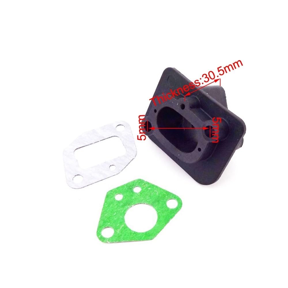 Kit guarnizioni collettore di aspirazione per pocket bike scooter 33cc 43cc 49cc(10 pcs)