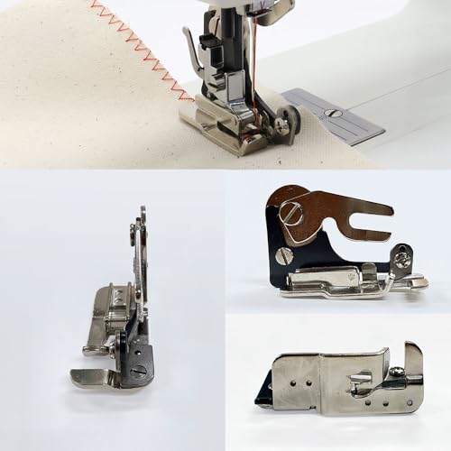 Pie prensatelas cortador lateral para máquina de coser miniatura 6