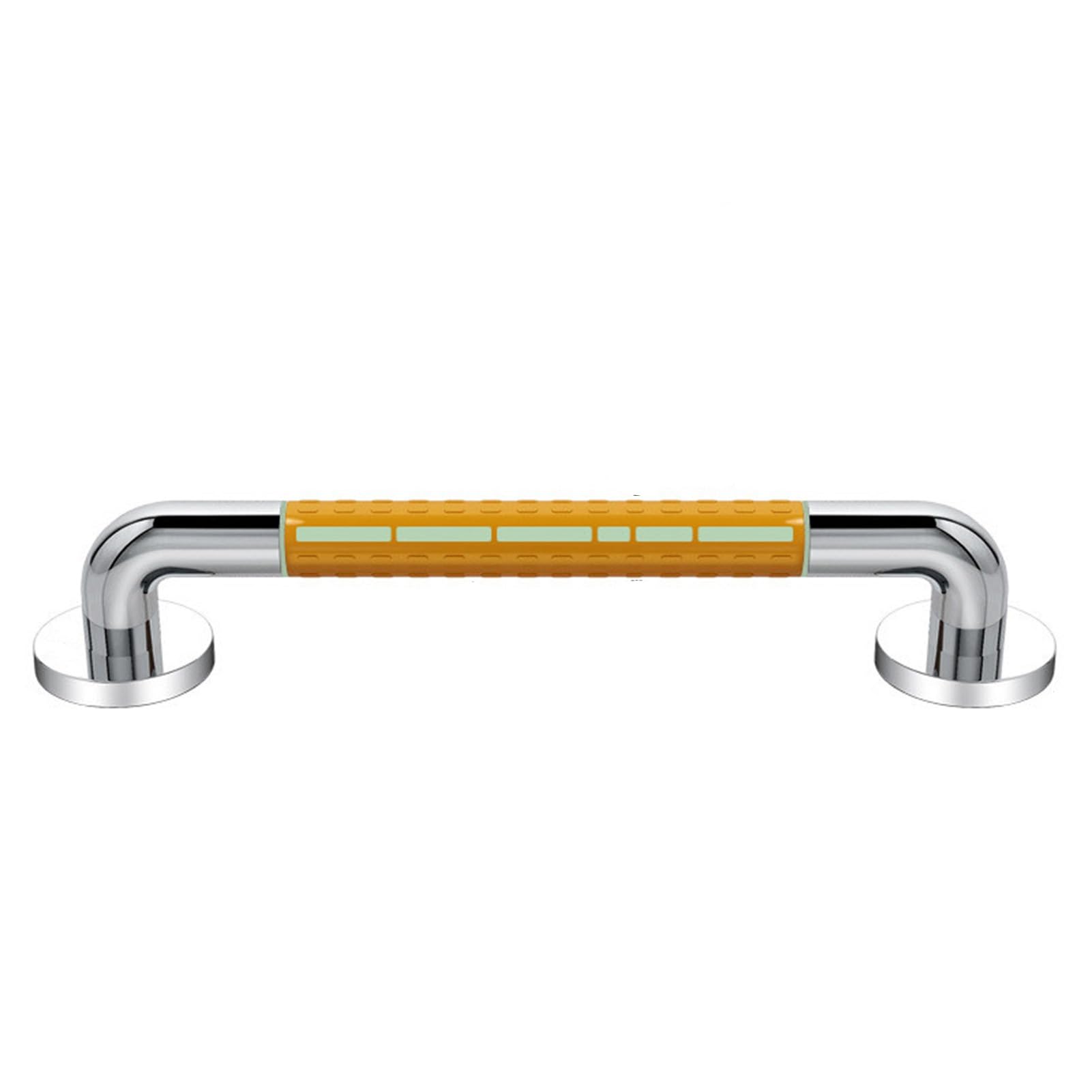Fkxsxaz Yellow Bathtub Grab, Stainless Steel Shower Safety Handle, Bathroom Grab Rail, Toilet Assistive Device(,50Cm)