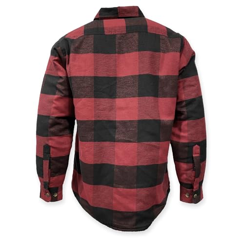 Image of Yellowstone Flannel Shirt Jacket w /Sherpa Lining