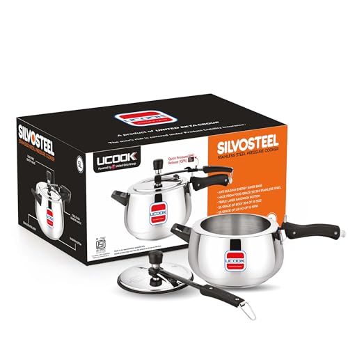 Olla a presión de acero inoxidable 5 L UCOOK