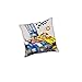 Herding Paw Patrol Cuscino Decorativo, Polyester, Multicolore, 40 x 40 cm