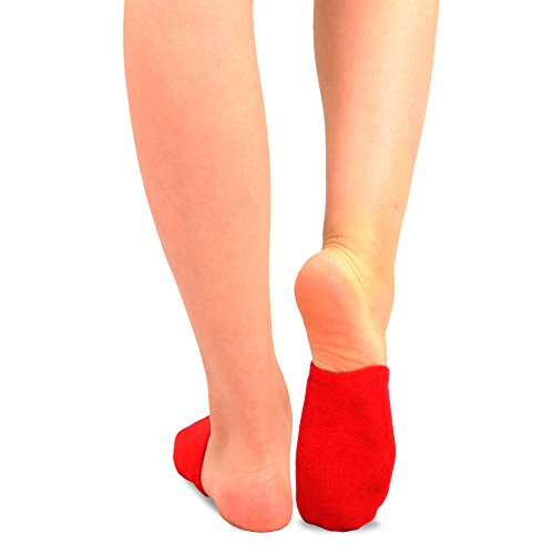 Image of Fashion Liner Toe Topper Socks for Women Invisible Hidden Half Socks Good for Sandal or Dress Shoes 5-Pairs