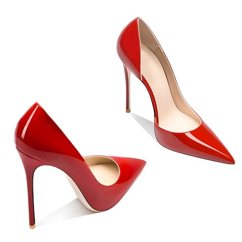 Image of Women's 3.9 Inch Pumps Pointed Toe Stiletto Heels
