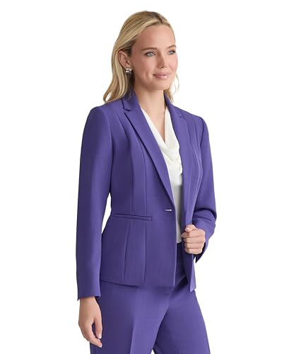 Kasper Women's One Button Blazer2